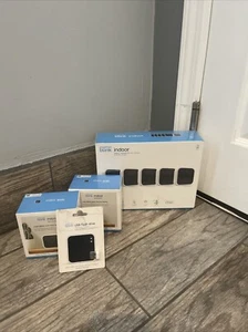 Blink White & black 3rd Gen Home Security 7 Cameras HD With Extra Cameras/drive - Picture 1 of 10