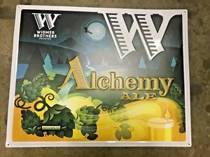Widmer Brothers Brewing Alchemy Ale Blech Metall Bier Schild 22 1/2" x 18" Brandneu - Bild 1 von 2
