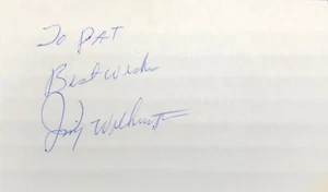 JIMMY WITHERSPOON SIGNED 3X5 INDEX CARD - Picture 1 of 1