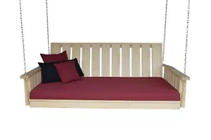 75" Wingate Swing Bed (Twin Mattress Size-Pressure Treated Pine-Made in the USA - Picture 1 of 23