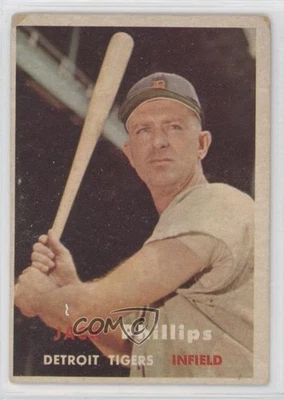 1957 Topps Scarce Series Jack Phillips #307 - Image 1 of 2
