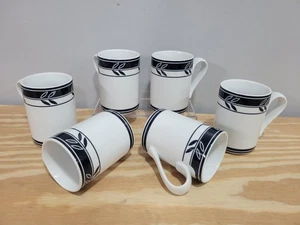 Dansk Thailand Bistro Allegro blau 4" Akzent Tassen-6er Set - Bild 1 von 5