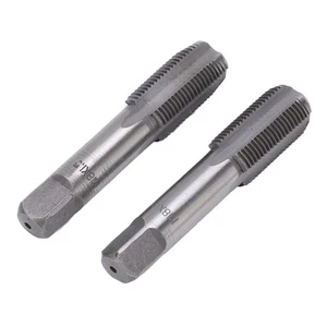 *M18x1.5 2Pcs Straight Flute Tap High Speed Steel Metric Hand Flute Tap Stan 2BD - Picture 1 of 12
