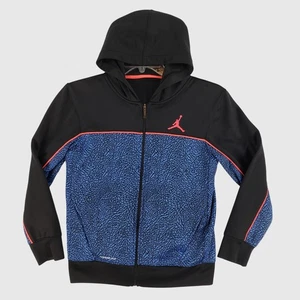 Nike Air Jordan Retro 3 Hoodie Jacket Youth L (12-13yrs) Full Zip Therma-Fit - Picture 1 of 7