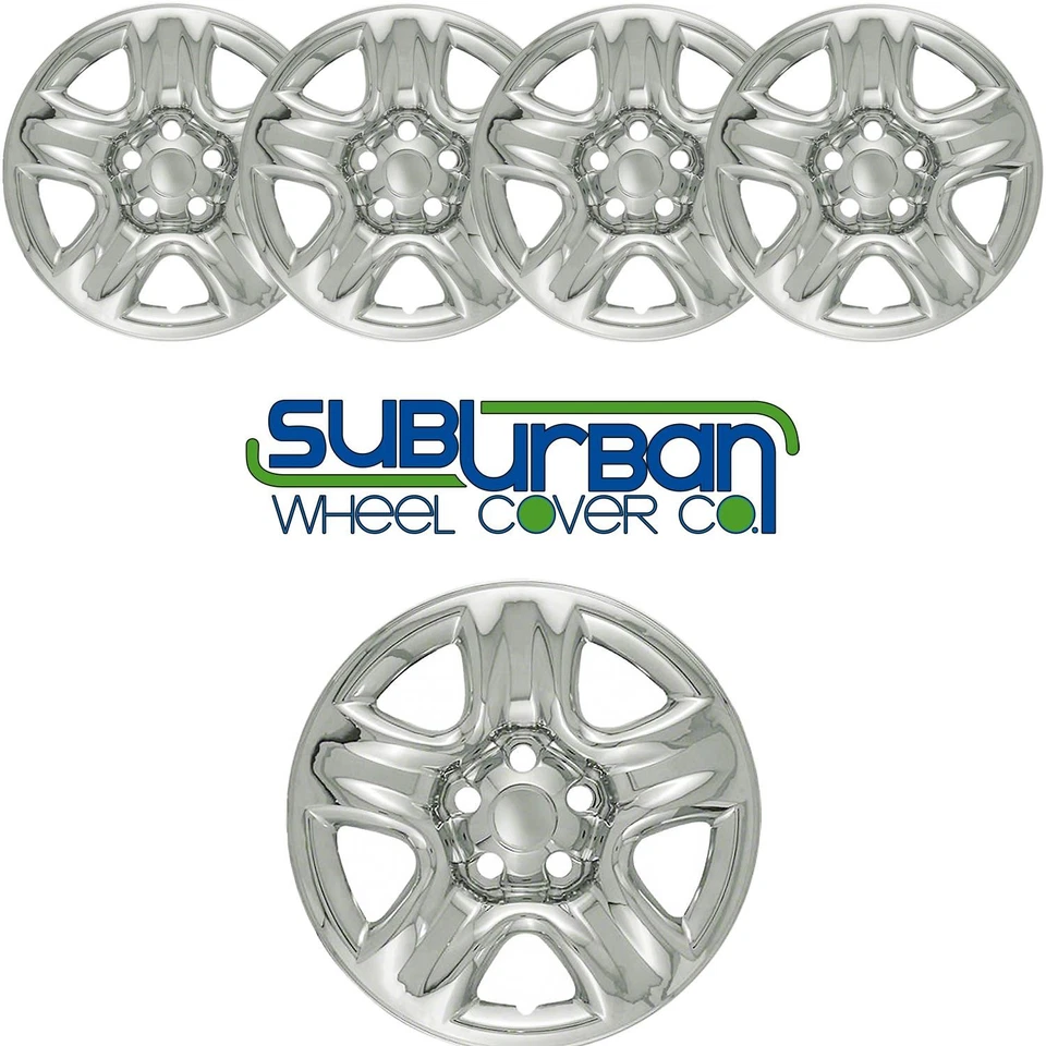 Toyota RAV4/Highlander 2001-2011 16" 5 radios cromados cubiertas de rueda # IMP-42X juego Foto 1 de 4