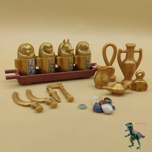 Playmobil Schätze der Pyramide-Dächer-Gaben-Pharaonentempel-Sarkophag-Schatz - Bild 1 von 2