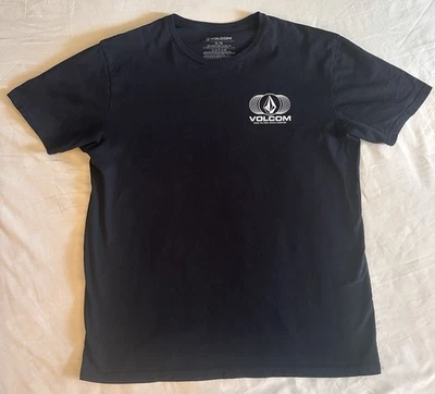 Volcom Youth XL Basic Black T-shirt With Logo - Image 1 of 4