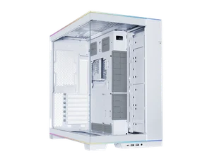 LIAN LI O11DERGBW O11 EVO RGB White Aluminum / Steel / Tempered Glass ATX Mid - Picture 1 of 9