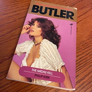 The Midas Kill  BUTLER #11 by Philip Kirk  1984 Leisure Books Paperback - Picture 1 of 7