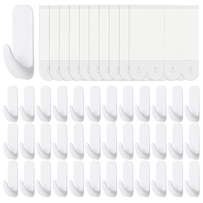 Ganchos de pared para colgar de alta resistencia 35 piezas, toallero para baño ganchos M-35 Foto 1 de 4