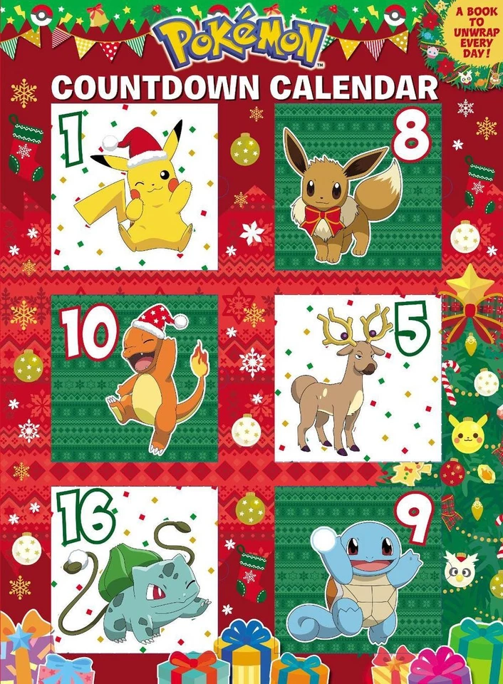 Pokemon: Countdown Calendar Paperback Book - Image 1 of 1