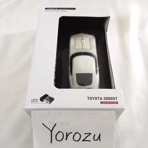 NEW Toyota 2000GT Click Car Wireless Mouse Ivory Bluetooth 5.1 JDM Legends - Picture 1 of 6