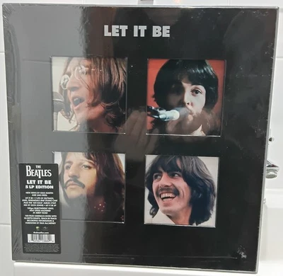 THE BEATLES - LET IT BE - 5 LP EDITION BRAND NEW SEALED  BOX SET + 100-PAGE BOOK - Image 1 of 2