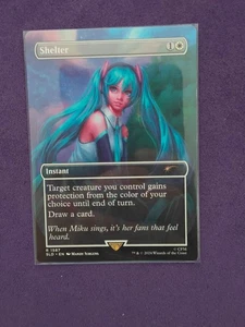 MTG: Shelter #1587/Secret Lair: Hatsune Miku ottime condizioni - Foto 1 di 1