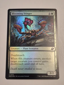 Blooming Stinger C FOIL #174 | EOE Edge of Eternities | MTG - Picture 1 of 2