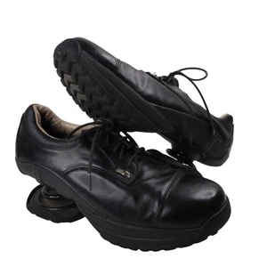 Z-coil Mens 10 Leather Orthopedic Shoes Black - Picture 1 of 6