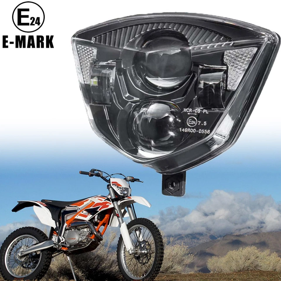 for KTM FREERIDE 250 R 350 E-SM E-XC 2015-2017 LED Headlight Assembly Hi-Low  - Image 1 of 4