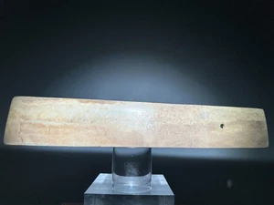 Raro Shang Dy Antiguo Jade Tallado Doble Cara Dios Pájaro Diseño "Gui Ban" L 31.8 CM - Imagen 1 de 24