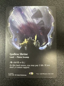 Godless Shrine (Borderless) (Galaxy Foil) Edge of Eternities Foil 0375 NM JL - Picture 1 of 10