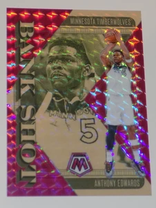 Anthony Edwards 2024-25 Panini Mosaic Basketball Bank Shot Pink Mosaic #d/149 - Picture 1 of 3