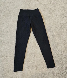Beyond Yoga Leggings de tiro alto Texturizados Negros Talla Pequeña Ropa deportiva de ocio - Imagen 1 de 10