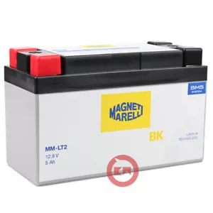 MARELLI YT12B-BS KAWASAKI ZX10R NINJA 1000 LITHIUM BATTERY 2007 2008 2009 - Picture 1 of 3