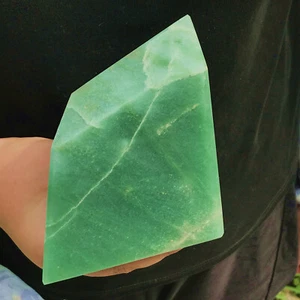 2.57LB Natural Green Aventurine Quartz Polishing Crystal Mineral Specimen. 295 - Picture 1 of 9
