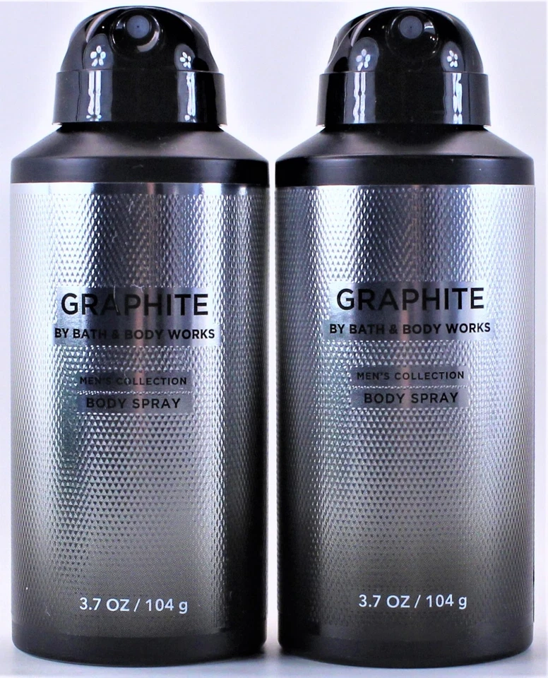 CANTIDAD 2 - Spray corporal desodorizante Bath & Body Works GRAFITO para hombres 3,7 OZ Foto 1 de 2