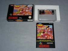 The Great Circus Mystery starring Mickey & Minnie OVP CIB SNES Super Nintendo