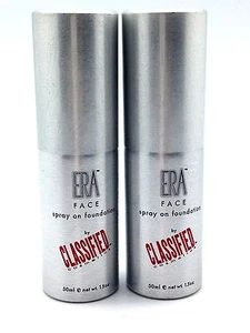 2PK MAKEUP Y5 SPRAY ON ERA FACE MIST SUMMER WHEAT SHADE COSMETICS FOUNDATION 1.5 - Picture 1 of 2