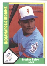 1990 Indianapolis Indians CMC #24 Esteban Beltre