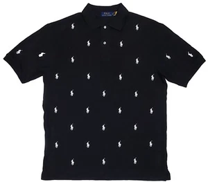 Polo Ralph Lauren Big & Tall Black Embroidered Pony Polo Size LT Brand New - Picture 1 of 1