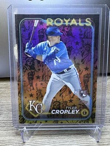 2024 Topps Tyler Cropley Holiday Estatua de la Libertad Reales de Kansas City 🔥🔥 - Imagen 1 de 2