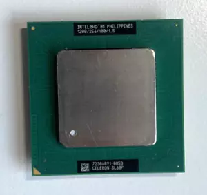 Intel Celeron 1.2 GHz - Tualatin - Socket 370 - (SL68P) - Picture 1 of 2