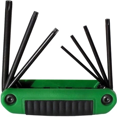 Eklind Torx Fold Up Wrench Key Set 8pc T8-T40 Security Tamper Proof USA 25570 - Image 1 of 4