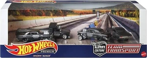 Hot Wheels Premium Car Culture Team Transport Set Black Hole Gasser con camión - Imagen 1 de 2