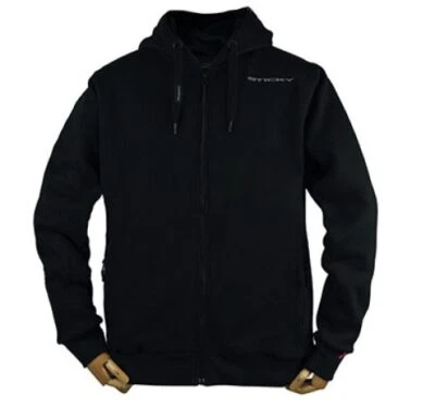 STICKY BAITS | BLACK ZIP UP HOODIE - CARP FISHING HOODY *FAST FREE POSTAGE*