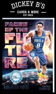 2018-19 Hoops Faces of the Future #16 Zhaire Smith Philadelphia 76ers - Image 1 of 2