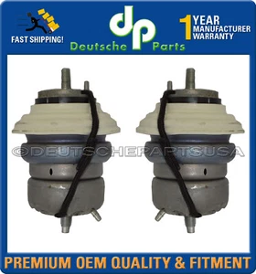 Jaguar XF 2009-2015 Diesel 3.0 Engine Mount Front LH+RH C2D6341 C2D 6341 Set 2 - Picture 1 of 3