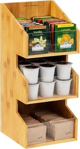 Mind Reader Coffee Condiment Station, Countertop Organizer, Coffee Bar, Rayon fr - Picture 1 of 7