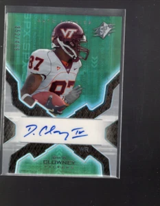 A8818-2007 SPx #169 David Clowney RC Auto /499 - NM-MT - Picture 1 of 2