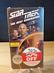 Star Trek: The Next Generation, VHS, Factory Sealed episode 3 & 4 - Imagen 1 de 6