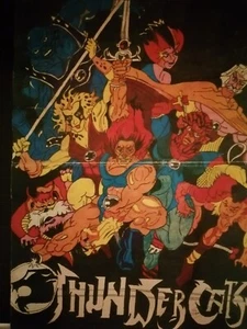 Thundercats Cartoon Painting Hand Sketch - Colour Marker Copy (Exactly as shown) - Picture 1 of 3
