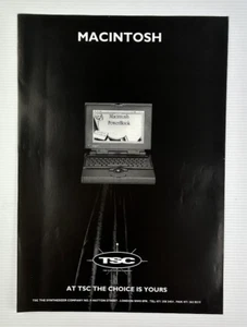 1992 Apple Macintosh PowerBook PRINT AD Original Magazine ADVERTISEMENT - Bild 1 von 1