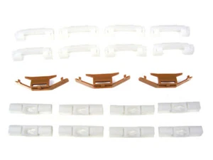 1992 - 2000 MITSUBISHI MONTERO 4 DOOR SPORT UTILITY WINDSHIELD MOLDING CLIP KIT - Picture 1 of 1