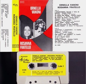ORNELLA VANONI E Rosanna FRATELLO Rara MC ARISTON 1970 L’APPUNTAMENTO Carità  - Picture 1 of 2