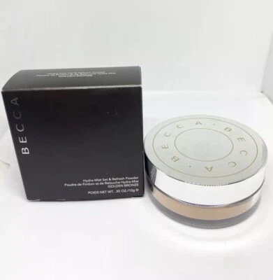 Becca Hydra Mist Set & Refresh Powder - Golden Bronze 0.35oz (10g) Full Size - Image 1 of 2