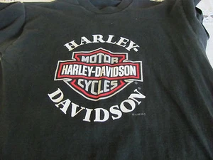 HARLEY DAVIDSON SHIRT Tee BLACK SMALL 1996 Victorville - Bild 1 von 3
