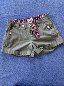 Ocean Pacific Y2K Shorts Girls Size 11 Chino - Picture 1 of 5