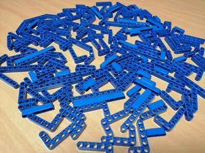 LEGO TECHNIC Großes Konvolut Liftarme blau / Lochstangen Technik Sammlung - Bild 1 von 4